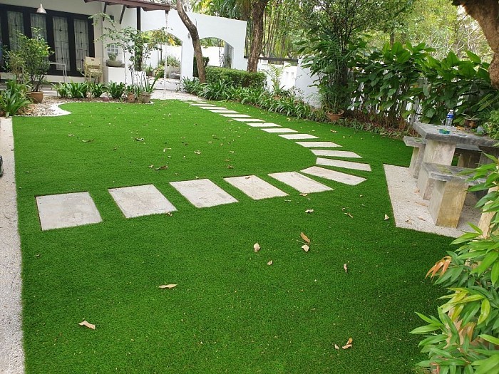 Stepping Stones Like Piano Keys.. A Musical Garden By STM Synthetic Turf ðŸ§œ